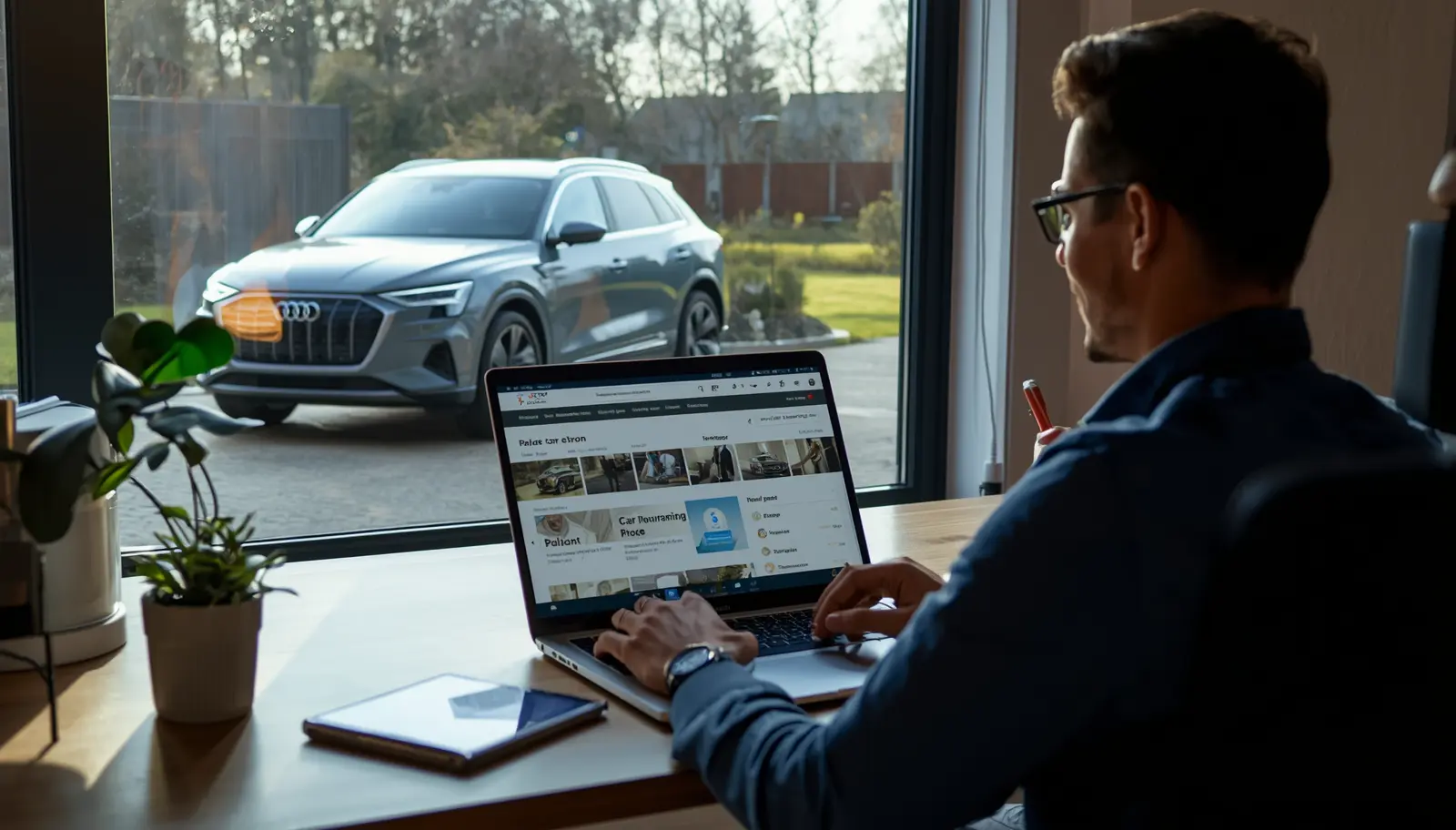 Eenvoudig online verzekeren van uw Audi Q6 e-tron via een snelle vergelijking