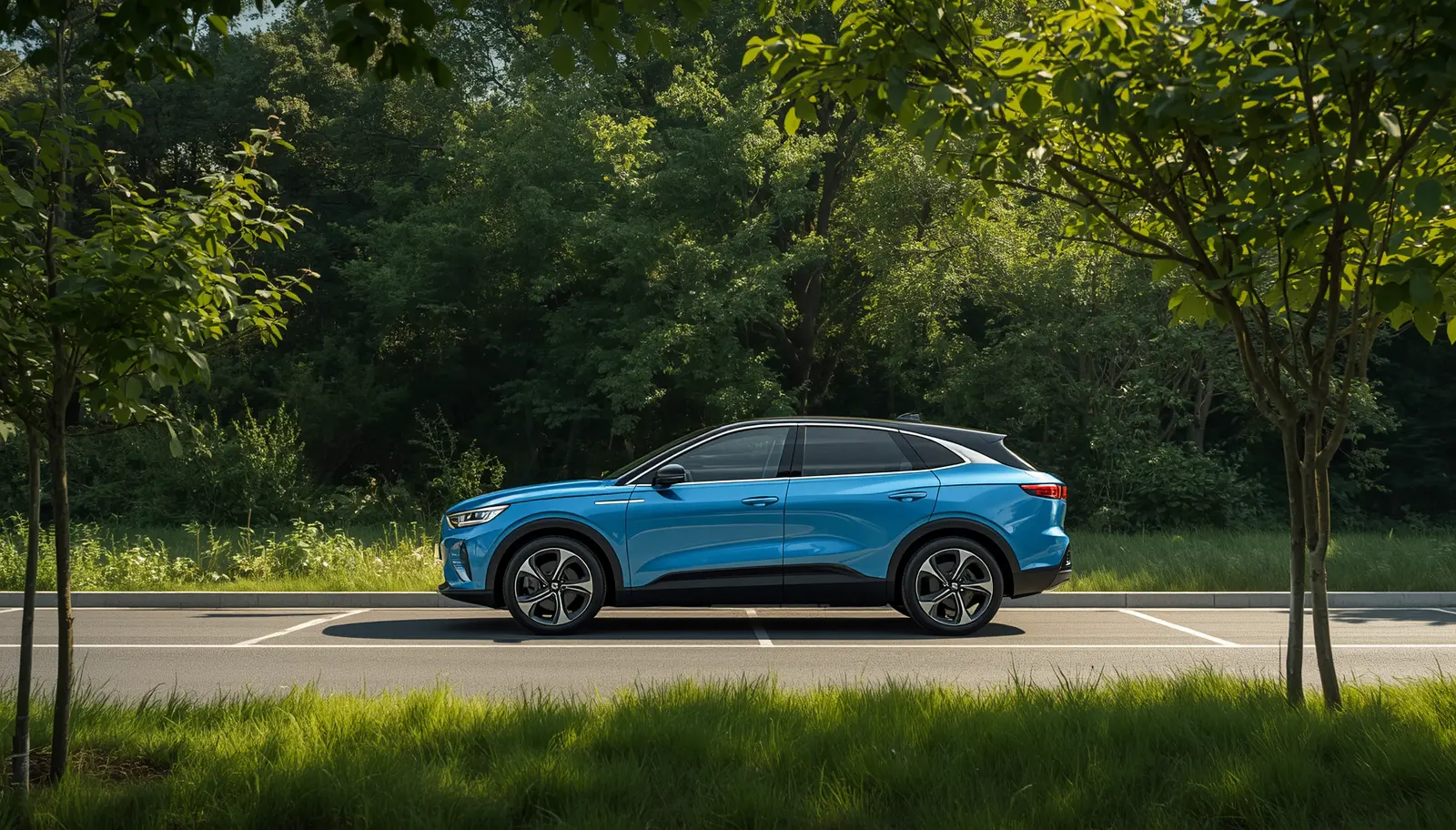 Ontdek de BYD Seal U in een natuurlijke omgeving