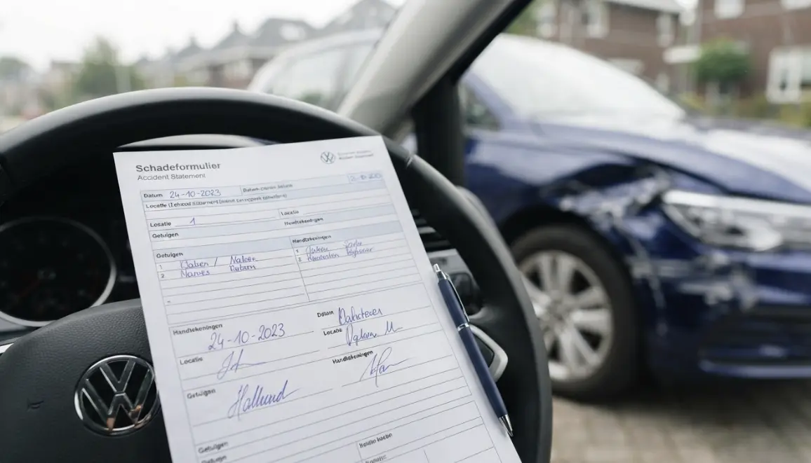 Auto uitgeleend schade afhandeling autoverzekering
