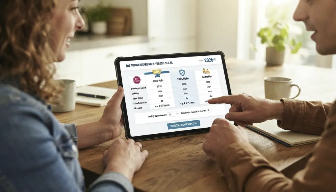 Autoverzekeringen vergelijken met extra bestuurder online in 2026