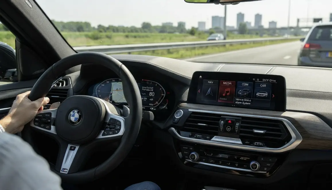 BMW X3 iDrive Curved Display en alarmklasse invloed op verzekeringspremie