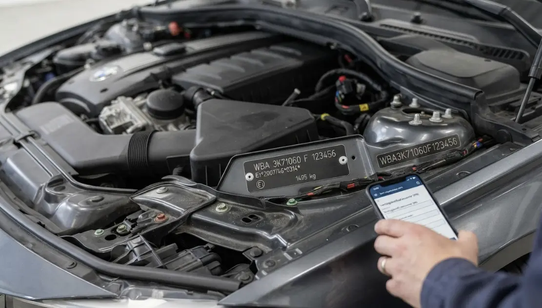 Chassisnummer (VIN) invoeren bij autoverzekering aanvragen zonder kenteken