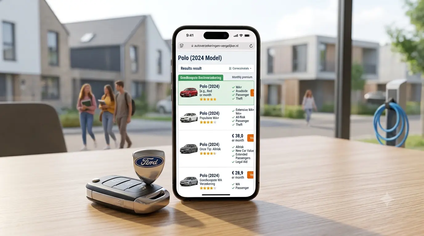 Ford Focus autoverzekeringen vergelijken 2026