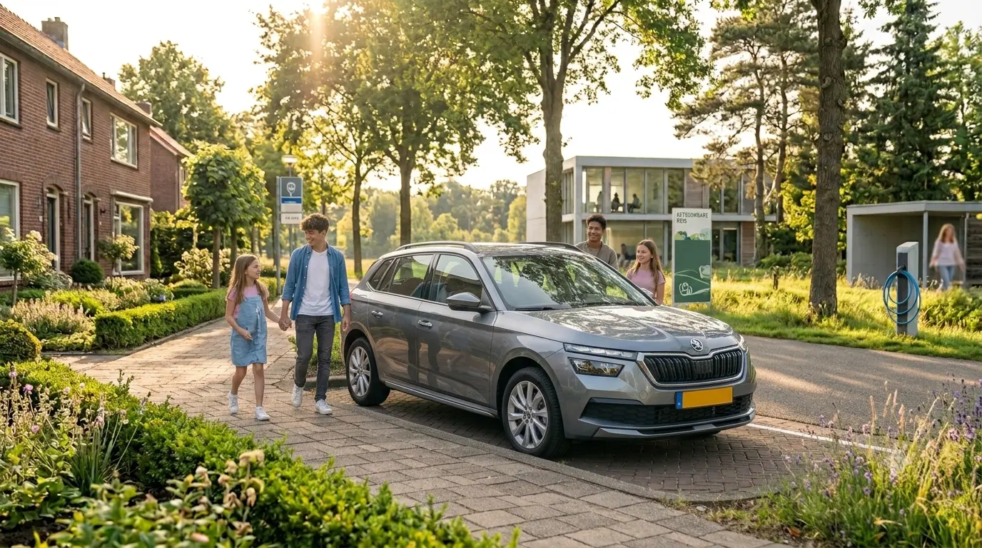 Skoda Kamiq allrisk verzekering voor gezin met kinderen